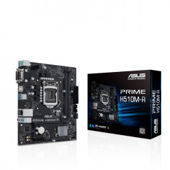 Материнская плата ASUS PRIME H510M-R-SI, Intel H510, DDR4-3200, VGA/DVI/HDMI, PCIe 4.0, mATX